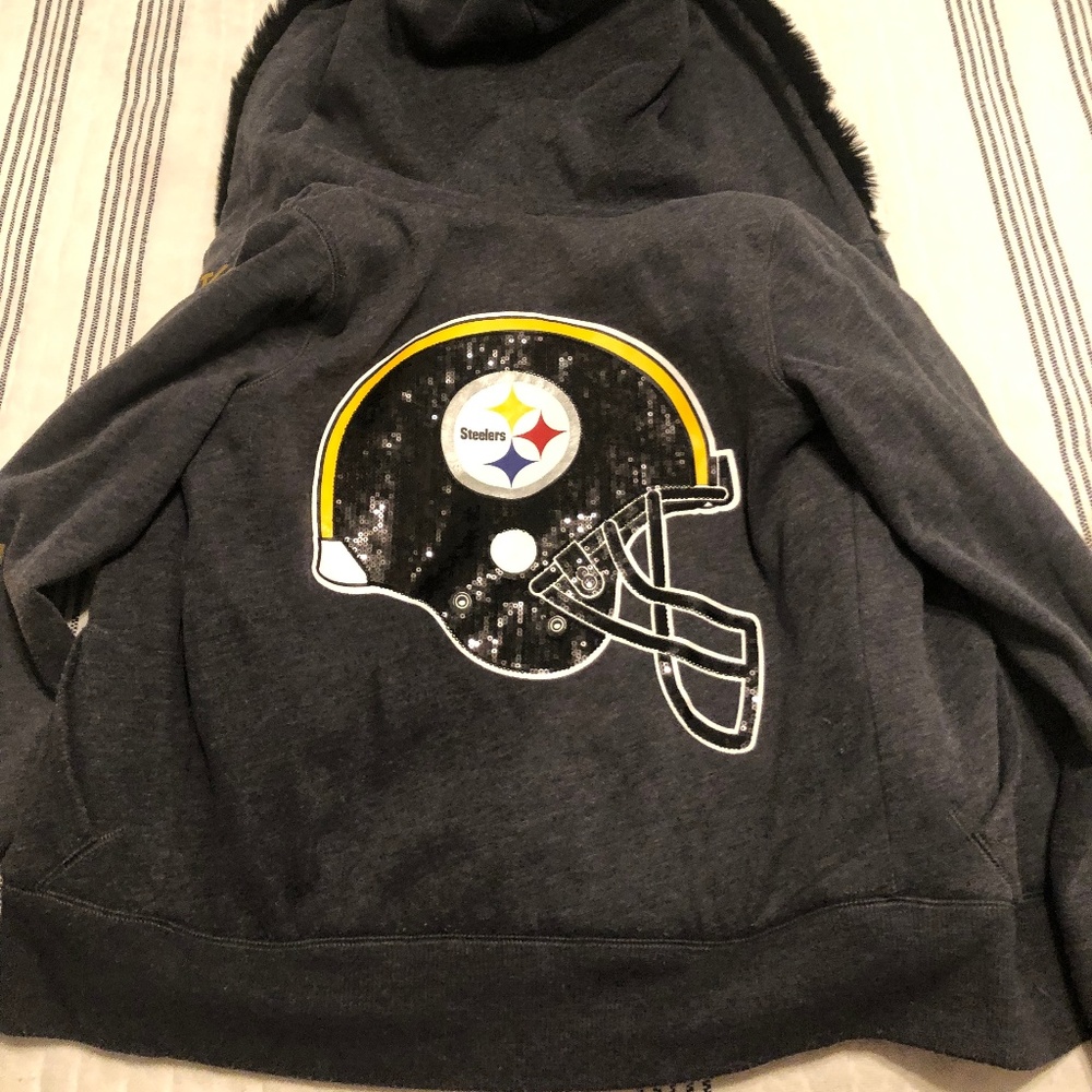 Steelers Fur Sequin